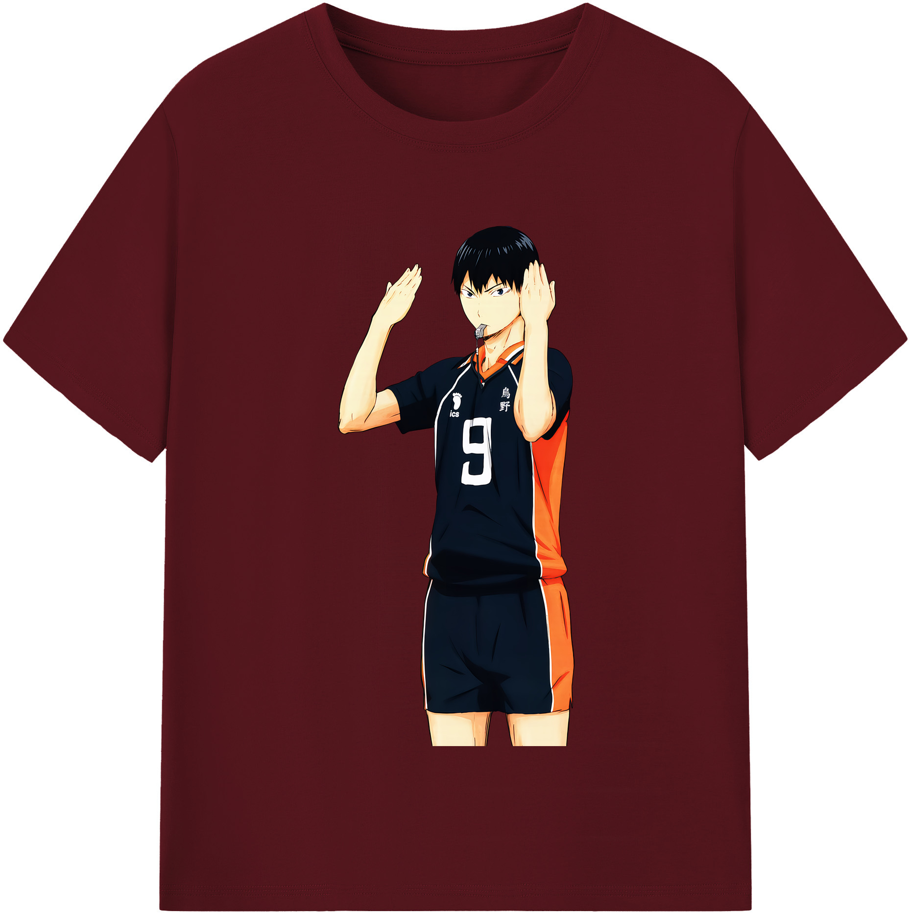 （画像用） ハイキュー!! Haikyu!! 綿100％半袖Tシャツ（フロントプリント）